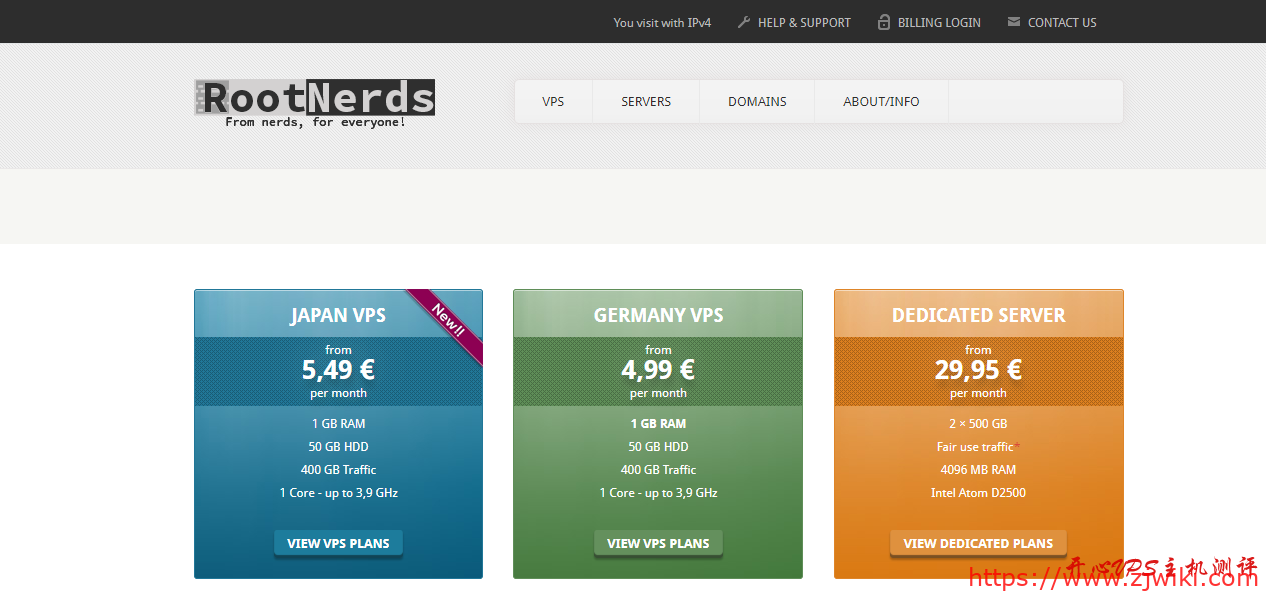 #流量翻倍#RootNerds:日本直连线路VPS OpenVZ虚拟架构 国内速度非常快 #流量翻倍#RootNerds:日本直连线路VPS OpenVZ虚拟架构 国内速度非常快