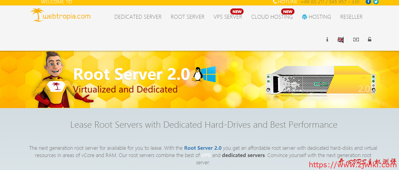 OVZ不推荐-Webtropia:€1.5/月/2GB内存/100GB硬盘/1000Mbps/不限流量/OpenVZ/德国 OVZ不推荐-Webtropia:€1.5/月/2GB内存/100GB硬盘/1000Mbps/不限流量/OpenVZ/德国