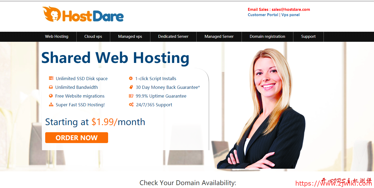 HostDare:/年KVM-756MB/35GB/600GB/洛杉矶/CN2 GIA线路 HostDare:$39/年KVM-756MB/35GB/600GB/洛杉矶/CN2 GIA线路