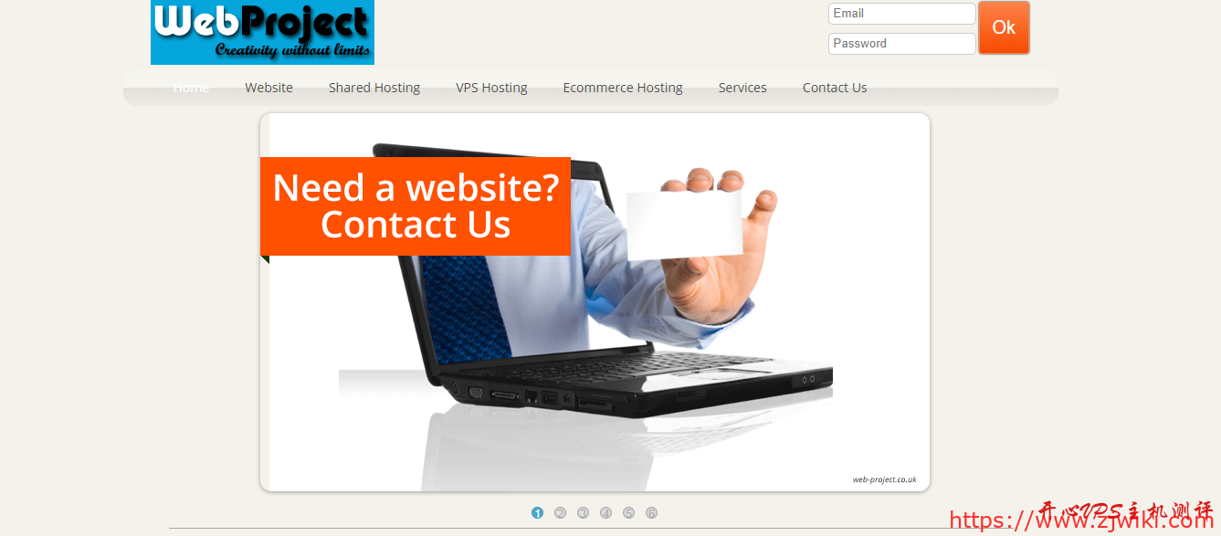 web-project：£30/年/2GB内存/20GB SSD空间/2TB流量/1Gbps/KVM/英国-主机阁