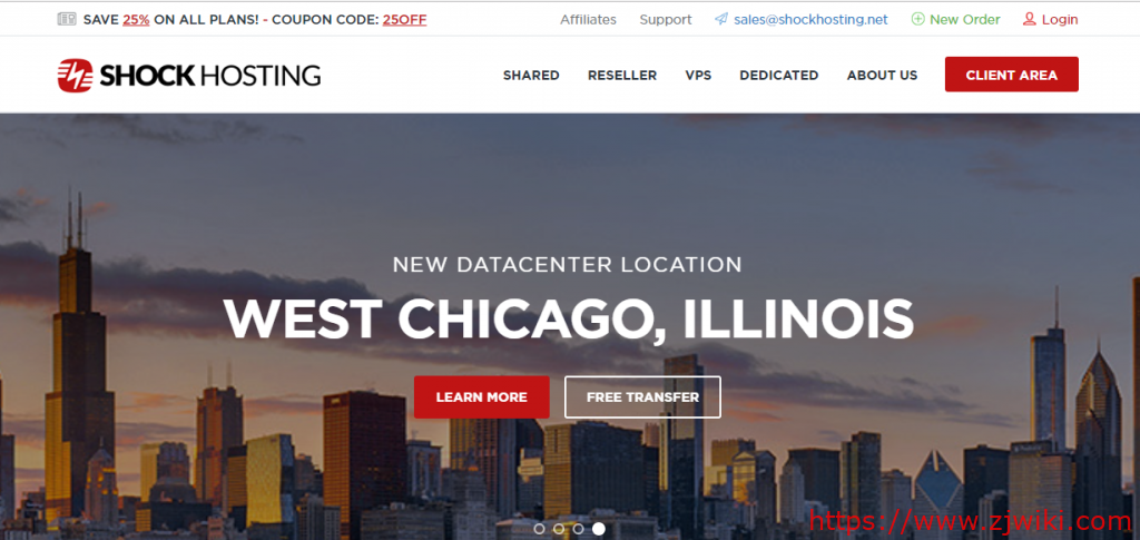 163线路-ShockHosting：3.74美元/KVM/1G/150G/1TB/洛杉矶/支持支付宝&微信-主机阁
