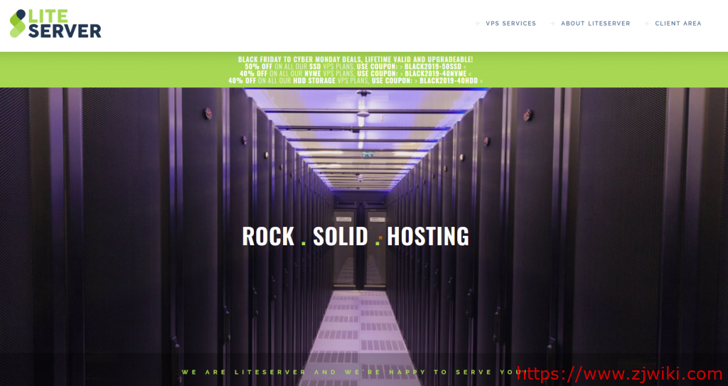 #CyberMonday# liteserver:€2.5/月,KVM/1G内存/512G硬盘/6T流量/荷兰机房 #CyberMonday# liteserver:€2.5/月,KVM/1G内存/512G硬盘/6T流量/荷兰机房