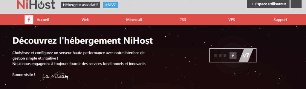 NiHost：€3.95/月/AMD EPYC/2GB内存/20GB NVMe空间/不限流量/100Mbps-250Mbps端口/DDOS/KVM/法国