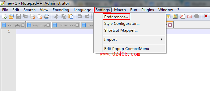 notepad++设置中文 notepad++如何设置简体中文界面-主机阁