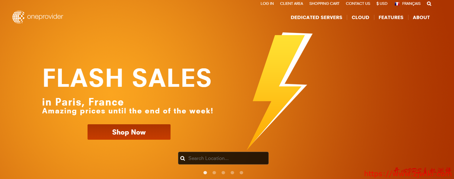 OneProvider:法国/荷兰独服特价,1Gbps带宽、不限流量,4G内存,1TB硬盘,月付6.99欧元-主机阁
