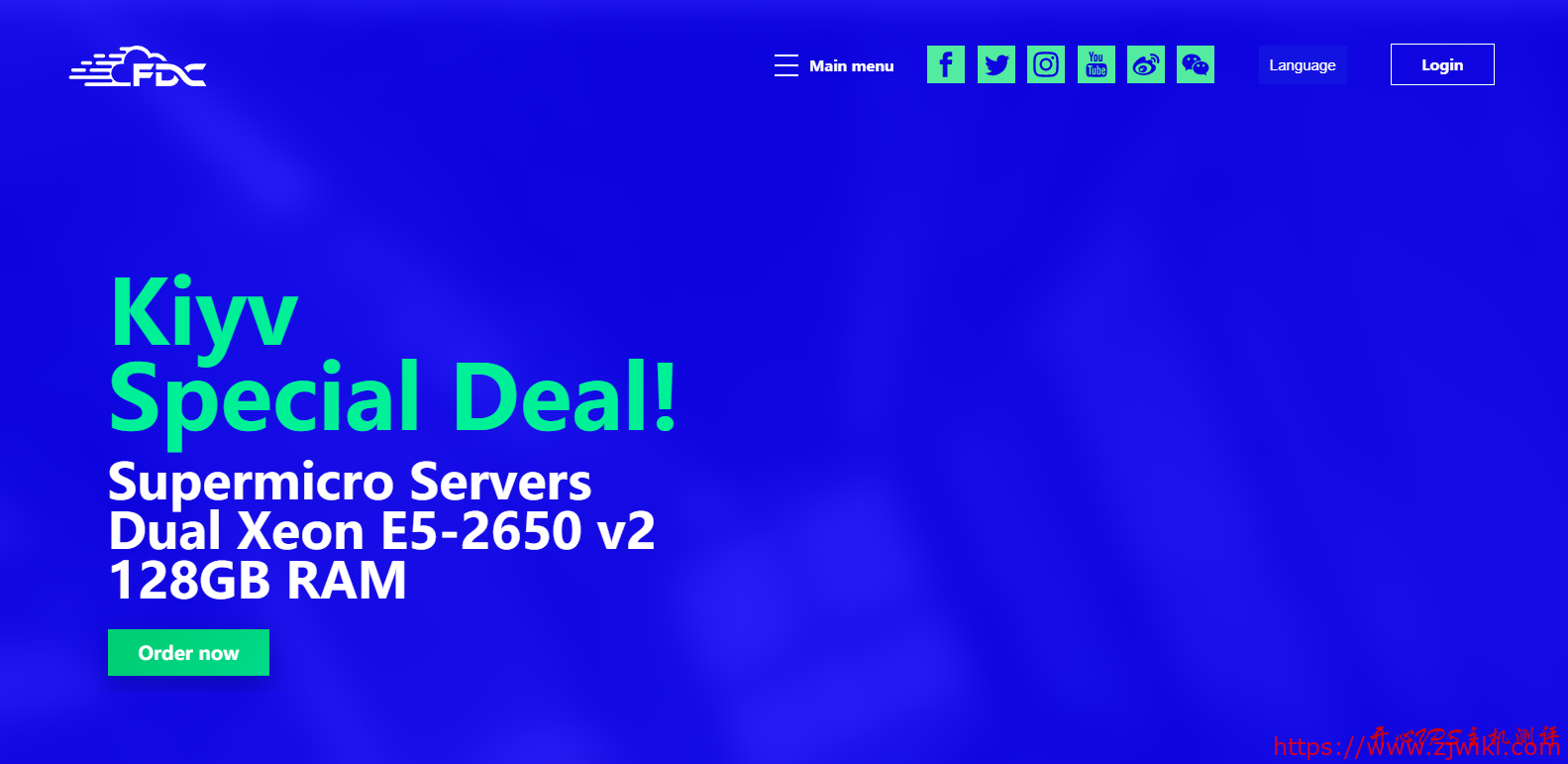 FDCServers:$1999/月/2*E5-2650/128GB内存/4TB SSD硬盘/不限流量/10Gbps带宽/香港/日本/新加坡-主机阁