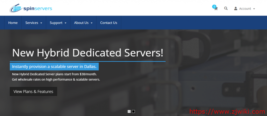 spinservers：$79，30分钟内上机，达拉斯服务器，2*e5-2630L/64g内存/2*960gSSD/10Gbps带宽-主机阁