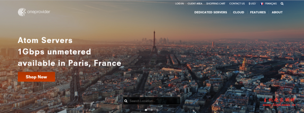 OneProvider:€40/月/E5-1650/64GB内存/6TB硬盘/不限流量/1Gbps带宽/法国online-主机阁