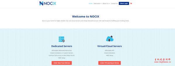 NOCIX：$25/月/2*L5540/24GB内存/240GB SSD+3TB HDD硬盘/100TB流量/1Gbps带宽/5 IPs/堪萨斯-主机阁
