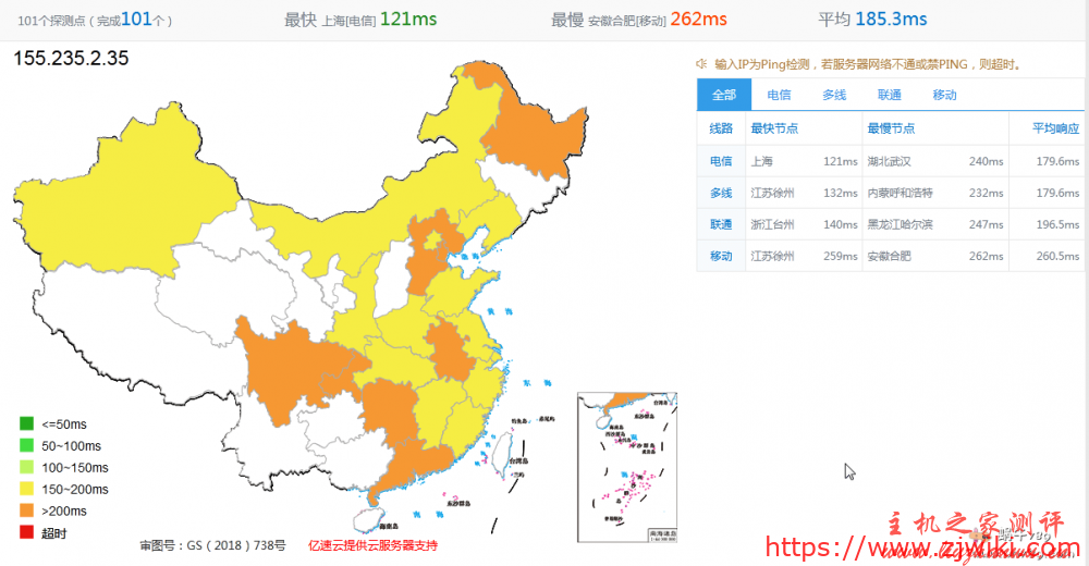 HostYun圣何塞双程GIA VPS速度及综合性能测评,100M带宽,自主换IP,月付17元起 HostYun圣何塞双程GIA VPS速度及综合性能测评,100M带宽,自主换IP,月付17元起