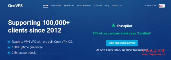 ONEVPS：1G无限流量VPS月付2.8美元起/9机房选择-主机阁