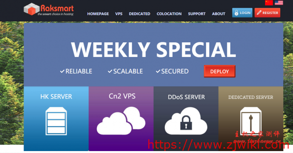 raksmart：5折甩卖"香港日本美国cn2"指定系列VPS，全场不限流量VPS-8折优惠-主机阁