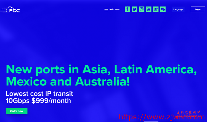 FDCServers:$1.98/月/256MB内存/10GB SSD空间/不限流量/5Mbps-10Gbps端口/KVM/香港/日本/新加坡/NTT-主机阁
