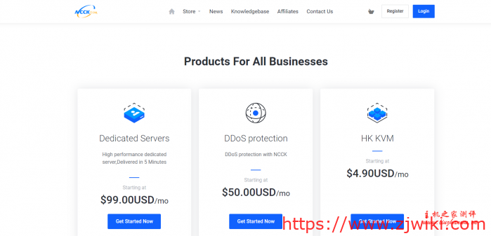 NCCK：$4.9/月/4核/2GB内存/50GB空间/1TB流量/5Mbps带宽/KVM/香港CN2-主机阁