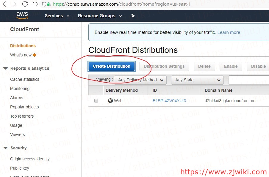 AWS CloudFront(AWS CDN)设置、使用教程;为WordPress加速-主机阁