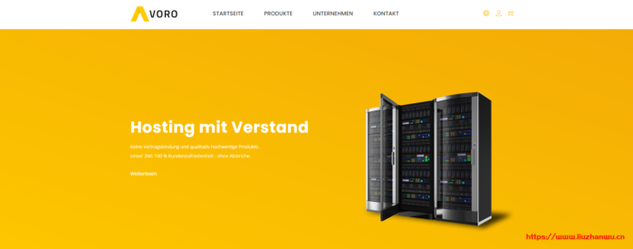 Avoro:€3/月/1核独享/2GB内存/25GB SSD空间/5TB流量/10Gbps端口/DDOS/KVM/德国 Avoro:€3/月/1核独享/2GB内存/25GB SSD空间/5TB流量/10Gbps端口/DDOS/KVM/德国