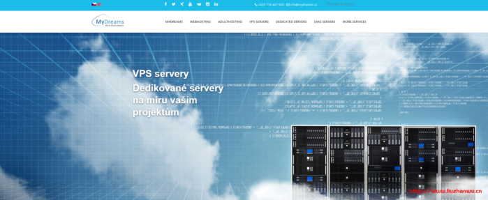 MyDreams:/月/E3/8G内存/500GB硬盘/不限流量/200Mbps带宽/捷克/匿名主机 MyDreams:$49/月/E3/8G内存/500GB硬盘/不限流量/200Mbps带宽/捷克/匿名主机