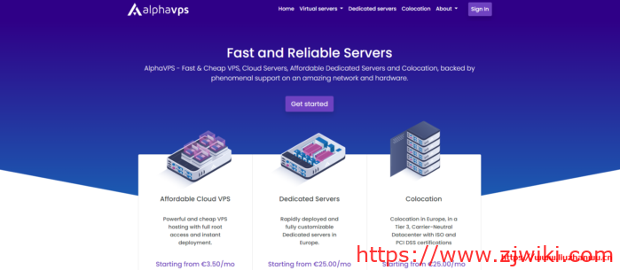 AlphaVPS:保加利亚独立服务器每月30欧元起-主机阁