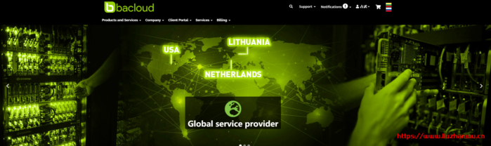 bacloud:高性能VPS,500Mbps或1Gbps带宽,不限流量,美国/荷兰/立陶宛,低至€26.7/年-主机阁
