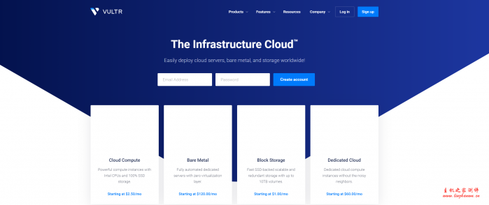 VULTR:日本/韩国/新加坡等17个机房KVM月付3.5美元起,支持小时计费,注册送100美元-主机阁