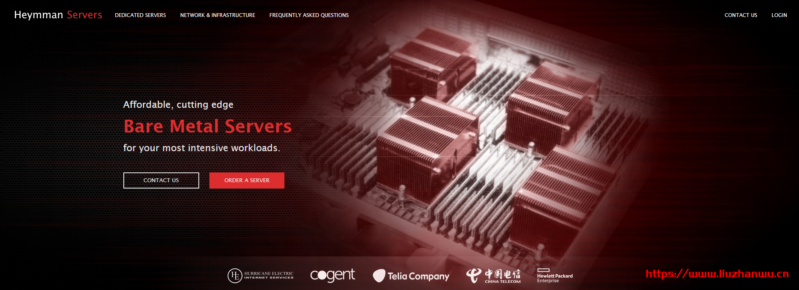 Heymman:/月/2*E5-2670v2/192GB内存/2TB SSD硬盘/100TB流量/堪萨斯 Heymman:$89/月/2*E5-2670v2/192GB内存/2TB SSD硬盘/100TB流量/堪萨斯
