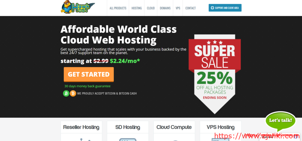 Hawkhost:$5/月/1GB内存/20GB SSD空间/1TB流量/200Mbps端口/KVM/香港leaseweb/新加坡leaseweb