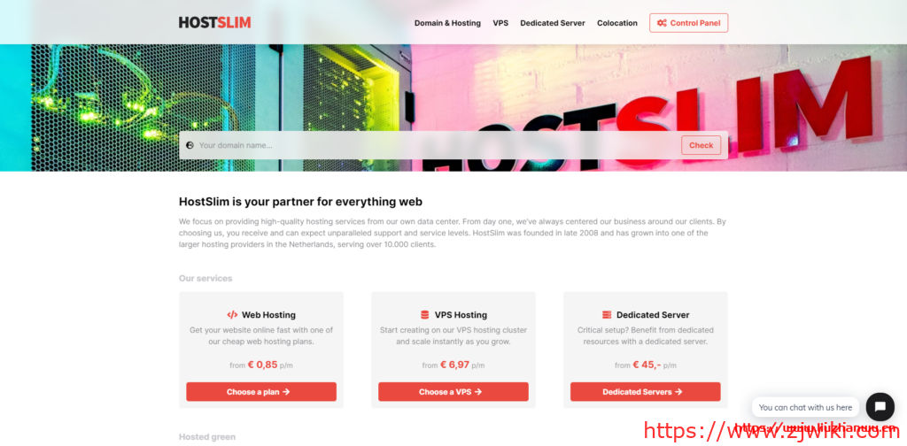 【黑五】VPSSLIM:$1.1/月/1GB内存/50GB SSD空间/1TB流量/1Gbps端口/KVM/荷兰-主机阁