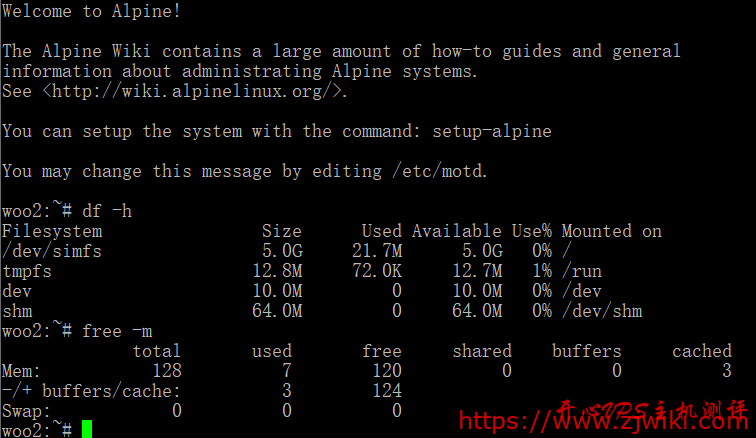 Alpine Linux 初玩-小内存、小硬盘VPS的福音-主机阁