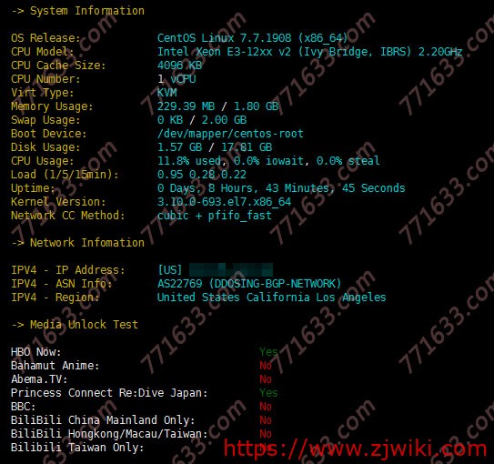 #真实测评#桔子VPS：美国Cera洛杉矶数据中心，三网回程CN2 GIA测评数据-主机阁