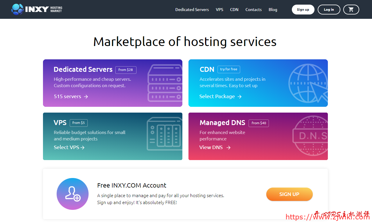 INXY:提供VPS、独立服务器、CDN等,免费送100美金,有效期3个月;CDN优惠,5TB月流量,月付7.5美金,含新加坡、香港、美国、欧洲节点-主机阁