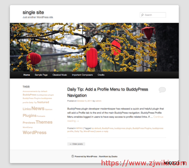 nomnom 8个免费的Twenty Eleven子主题