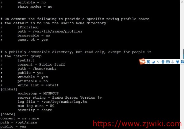 全网最详细的samba文件共享服务!