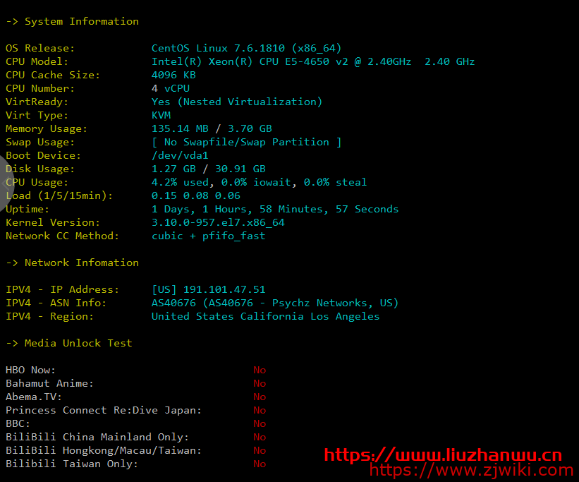众创逸云:美国G口服务器,1核1G20G200G流量300M带宽套餐9.9元/月起,附测评