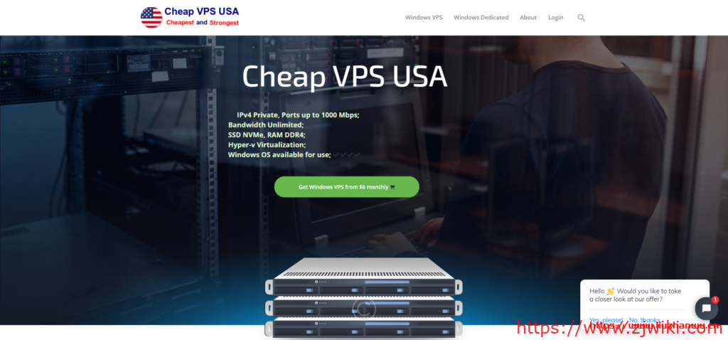 Cheap VPS USA:$8/月/1GB内存/15GB SSD空间/不限流量/1Gbps端口/Hyper-V/新加坡-主机阁