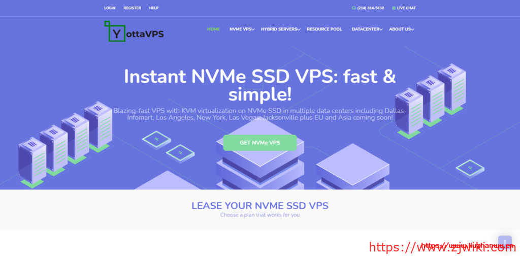 yottavps:$4.95/月,支持Windows,2G内存/2核/20gNVMe/5T流量,洛杉矶等6个机房,免费DDoS防御
