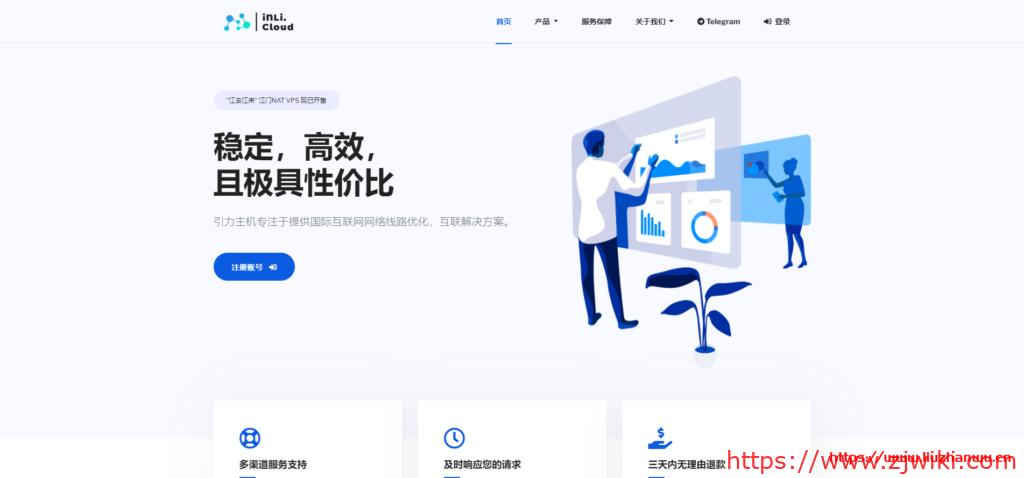 引力主机:跨年盛典全场8.8折_国内大带宽NAT VPS_移动/联通200Mbps中转VPS服务器-主机阁