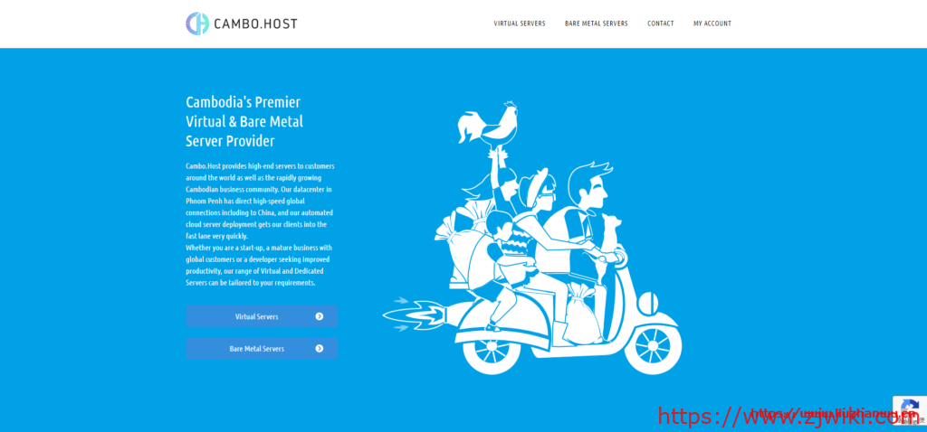 cambohost:柬埔寨VPS,管理“宽松”,低至10美元/月,PayPal付款