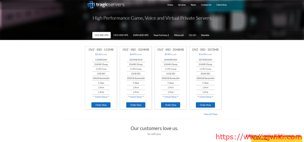 Tragicservers:主机商OpenVZ架构促销年付最低7美元,可选洛杉矶、弗里蒙特、达拉斯和纽约-主机阁