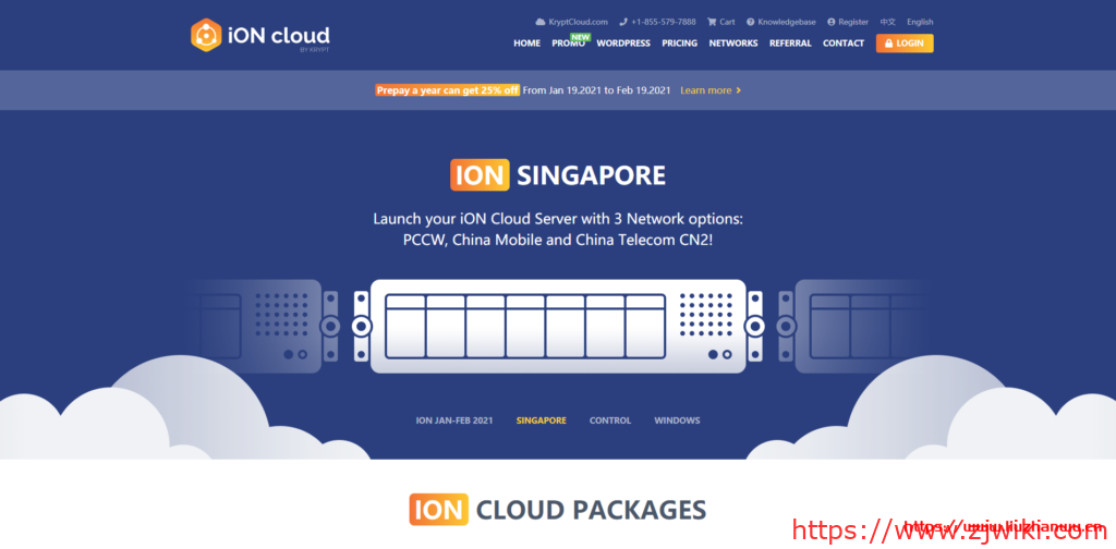 ION Cloud：$121.5/年/2核/2GB内存/60GB SSD空间/3TB流量/1Gbps端口/KVM/洛杉矶-主机阁