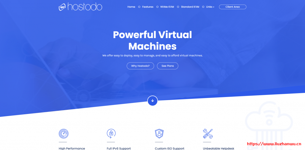 hostodo:拉斯维加斯VPS,$39.99/年,KVM/3G内存/2核/30gNVMe/5T流量-主机阁