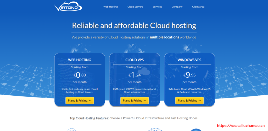 #福利#Virtono:新上罗马尼亚机房,送6折和€10优惠码,邀请访问购买€1/年的VPS