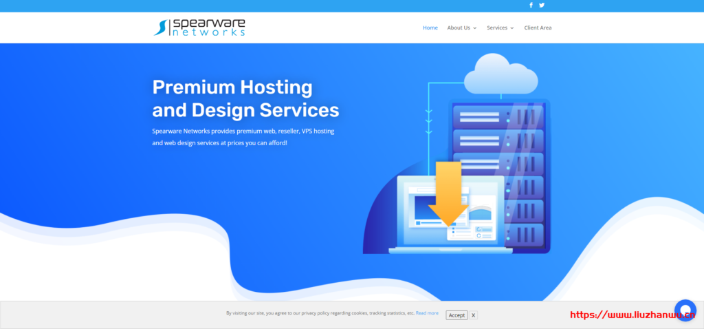 Spearware Networks:$2.45/月/512MB内存/20GB SSD空间/不限流量/200Mbps端口/KVM/美东坦帕;原生IP-主机阁