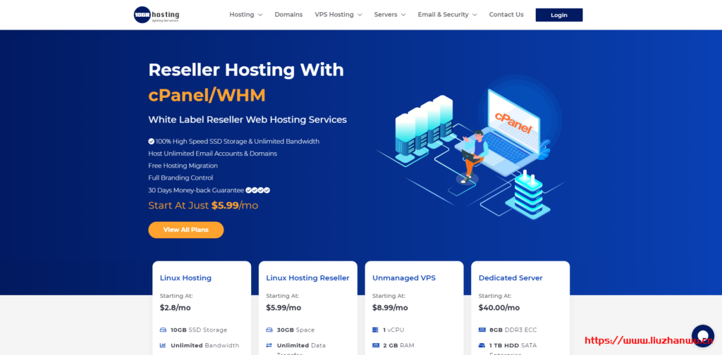10gbhosting:$8.99/月/AMD Epyc 7371/2GB内存/20GB NVMe空间/20TB流量/1Gbps端口/KVM/英国-主机阁