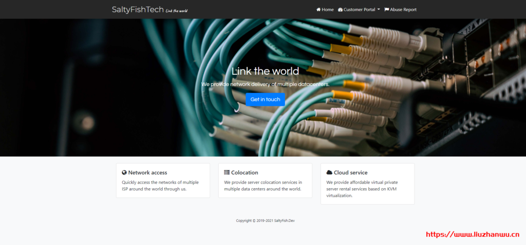 SaltyFishCloud:$5.5/月/1GB内存/10GB SSD空间/600GB流量/300Mbps端口/KVM/圣何塞CN2 GIA-主机阁