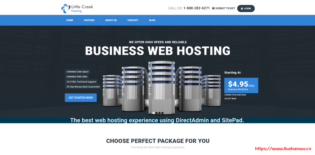 Little Creek Hosting:$3.5/月/4核/4GB内存/80GB NVMe空间/2TB流量/1Gbps端口/KVM/北卡罗来纳