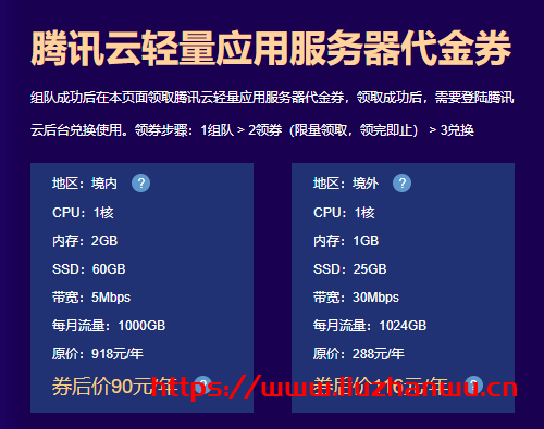 宝塔面板发放腾讯云轻量应用服务器代金券的活动没了怎么办？-主机阁