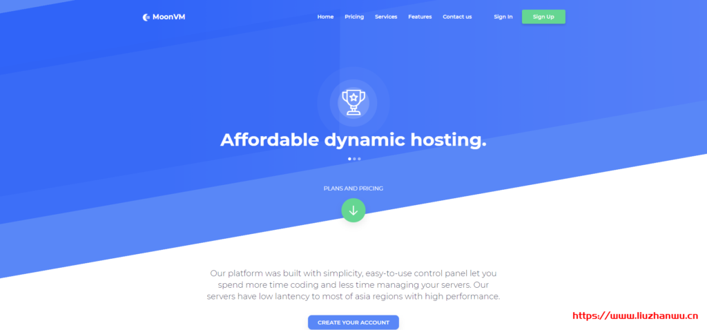 MoonVM:1核/1G/10G SSD/4T单向流量/100Mbps/台湾Hinet直连/月付$45-主机阁