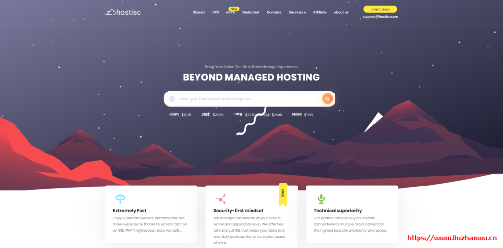 hostiso:超高配美国VPS+德国VPS,$25/月-10G内存/6核/1200g硬盘/1Gbps带宽(不限流量)-主机阁