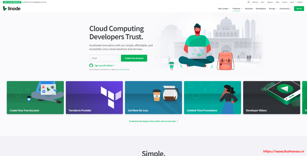 Linode:云服务器2021最新新用户优惠活动(Linode注册送$100优惠码)-主机阁