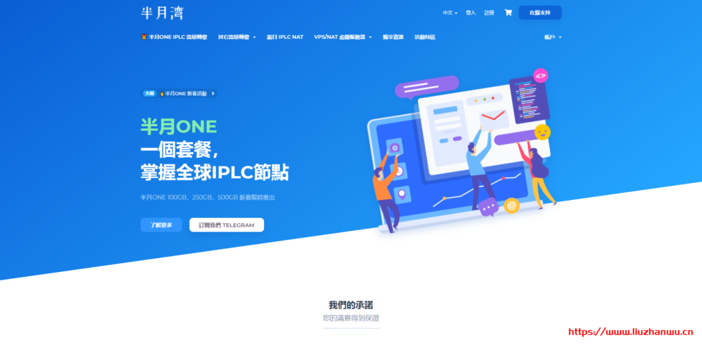 半月湾hmbcloud:美国三网cn2 gia vps(搬瓦工同款),500Mbps带宽,低至$4.99/月-主机阁